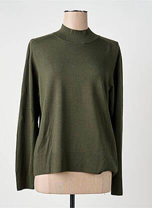 Pull stretch manches longues vert ESCORPION femme