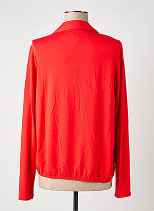 Blouse manches longues manches longues rouge FRANK WALDER femme