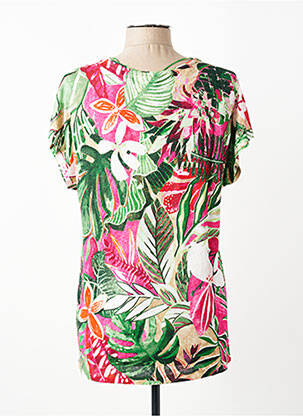 T-shirt coupe cintrée manches courtes vert GERRY WEBER femme