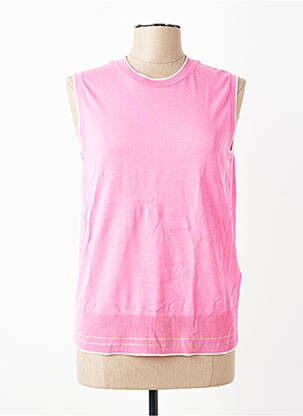 Pull stretch sans manche rose GERRY WEBER femme