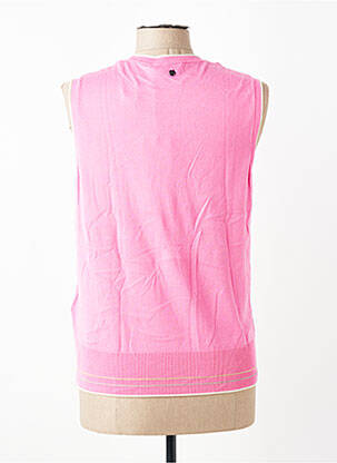 Pull stretch sans manche rose GERRY WEBER femme