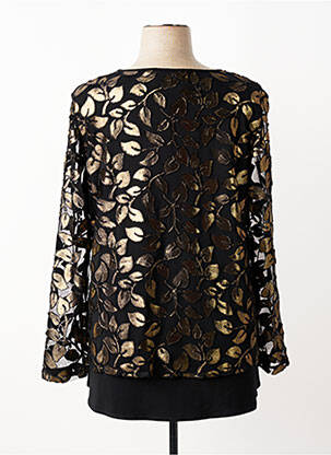 Top coupe fluide manches longues noir JOSEPH RIBKOFF femme