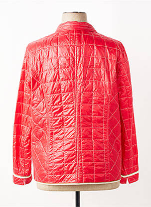 Doudoune poches sans capuche rouge STEINBOCK femme