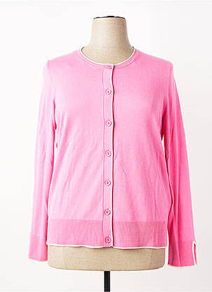 Gilet manches longues stretch rose GERRY WEBER femme