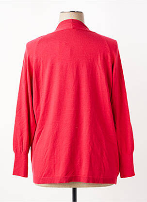 Gilet manches longues stretch rouge FRANK WALDER femme
