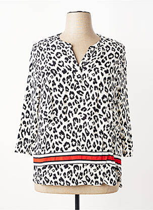 Blouse manches 3/4 manches 3/4 noir FRANK WALDER femme
