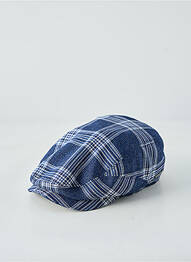 Casquette tissage popeline bleu STETSON homme