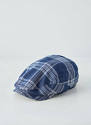 Casquette tissage popeline bleu STETSON homme