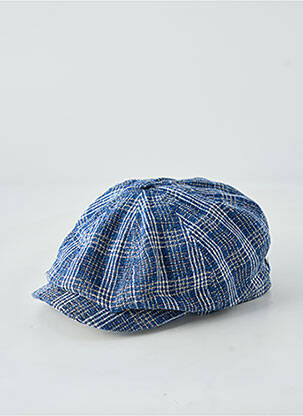 Casquette tissage popeline bleu STETSON homme