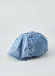 Casquette tissage popeline bleu STETSON homme
