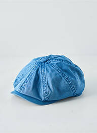 Casquette visière souple bleu STETSON homme