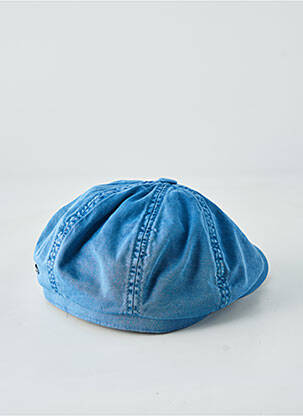 Casquette visière souple bleu STETSON homme