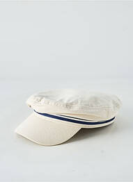 Casquette visière souple beige STETSON homme