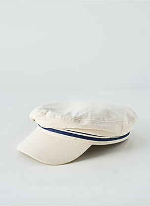 Casquette visière souple beige STETSON homme