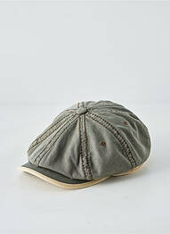 Casquette tissage popeline vert STETSON homme