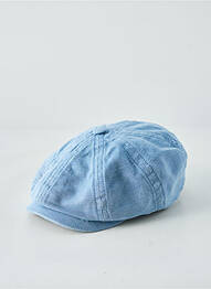 Casquette visière souple bleu STETSON homme