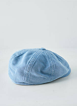 Casquette visière souple bleu STETSON homme