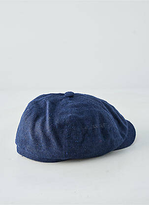 Casquette visière souple bleu STETSON homme
