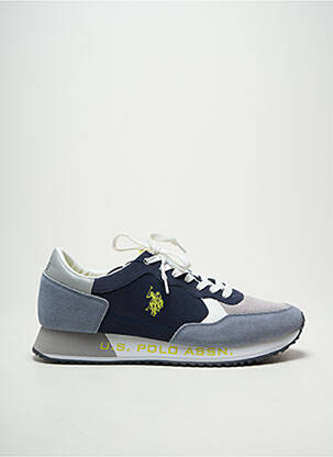Baskets bout rond bout rond bleu U.S. POLO ASSN homme