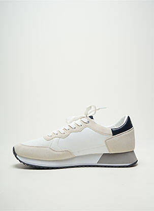 Baskets bout rond bout rond blanc U.S. POLO ASSN homme