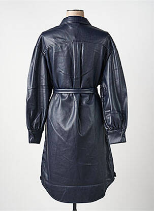 Manteau long coupe cintrée sans capuche noir ESSENTIEL ANTWERP femme