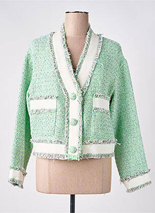 Veste chic poches vert ESSENTIEL ANTWERP femme