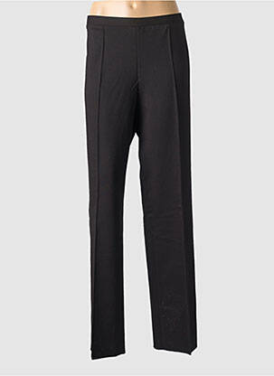 Pantalon droit stretch taille normale noir ARMOR LUX femme