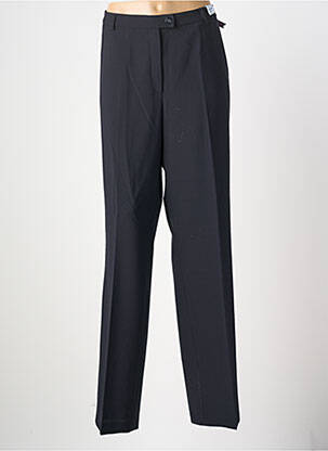 Pantalon droit tissage crêpe taille normale noir GARDEUR femme
