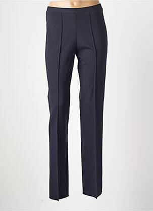 Pantalon droit stretch taille normale bleu ARMOR LUX femme