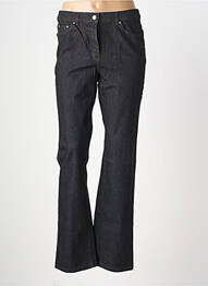 Jeans coupe slim stretch taille normale noir KARTING femme