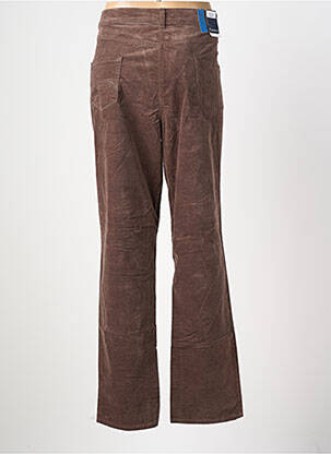 Pantalon slim stretch taille normale marron ATELIER GARDEUR femme