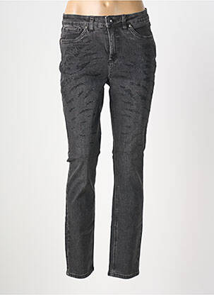 Jeans coupe slim stretch taille normale gris JOSEPH RIBKOFF femme