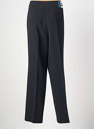 Pantalon droit fermeture zippée sous rabat boutonné taille normale noir ATELIER GARDEUR femme
