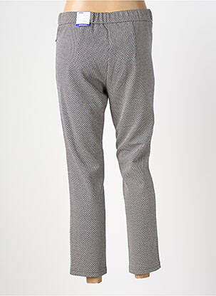 Pantalon 7/8 stretch taille normale gris FRANK WALDER femme