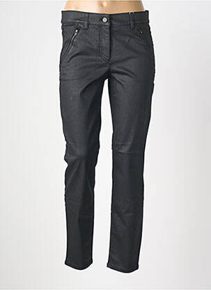 Pantalon slim tissage enduit taille normale noir GERRY WEBER femme
