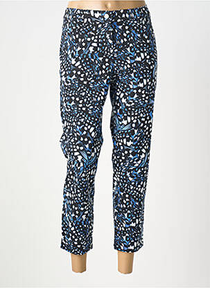 Pantalon 7/8 stretch taille normale bleu GERRY WEBER femme
