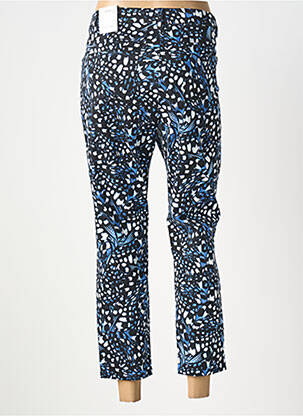 Pantalon 7/8 stretch taille normale bleu GERRY WEBER femme