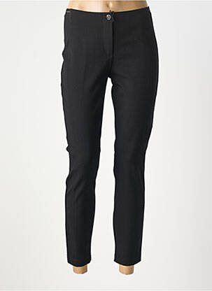 Pantalon 7/8 taille haute taille haute noir GERRY WEBER femme