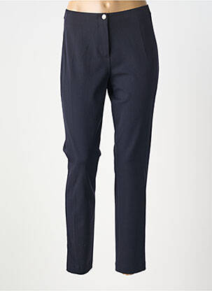 Pantalon 7/8 taille haute taille haute bleu GERRY WEBER femme