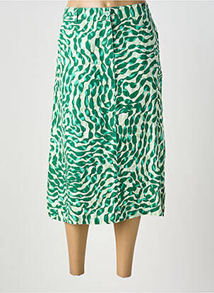 Jupe mi-longue coupe droite vert GERRY WEBER femme