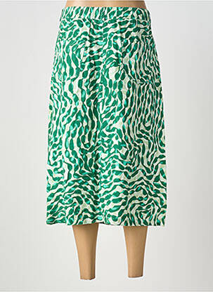 Jupe mi-longue coupe droite vert GERRY WEBER femme