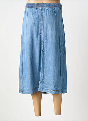 Jupe mi-longue coupe évasée bleu GERRY WEBER femme