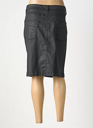 Jupe mi-longue coupe droite noir ATELIER GARDEUR femme