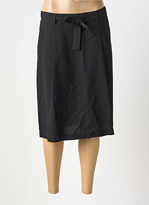 Jupe mi-longue coupe droite noir GERRY WEBER femme