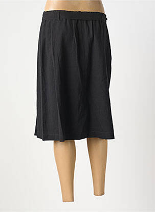 Jupe mi-longue coupe droite noir GERRY WEBER femme