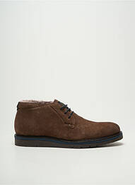 Bottines/boots fermeture lacets bout rond marron HUGO BOSS homme