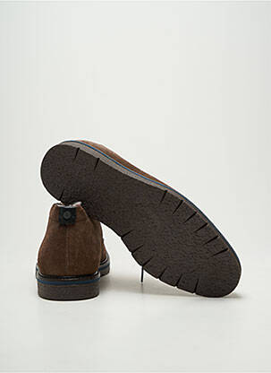 Bottines/boots  bout rond marron HUGO BOSS homme