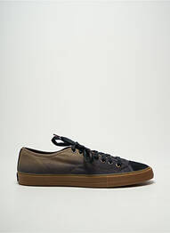 Baskets bout rond bout rond marron HUGO BOSS homme