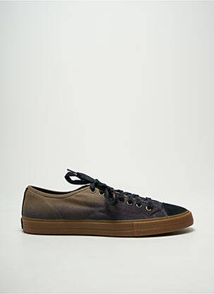 Baskets bout rond bout rond marron HUGO BOSS homme