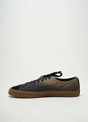 Baskets bout rond bout rond marron HUGO BOSS homme